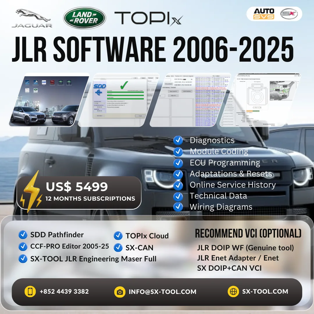 JLR diagnostic tool comparison