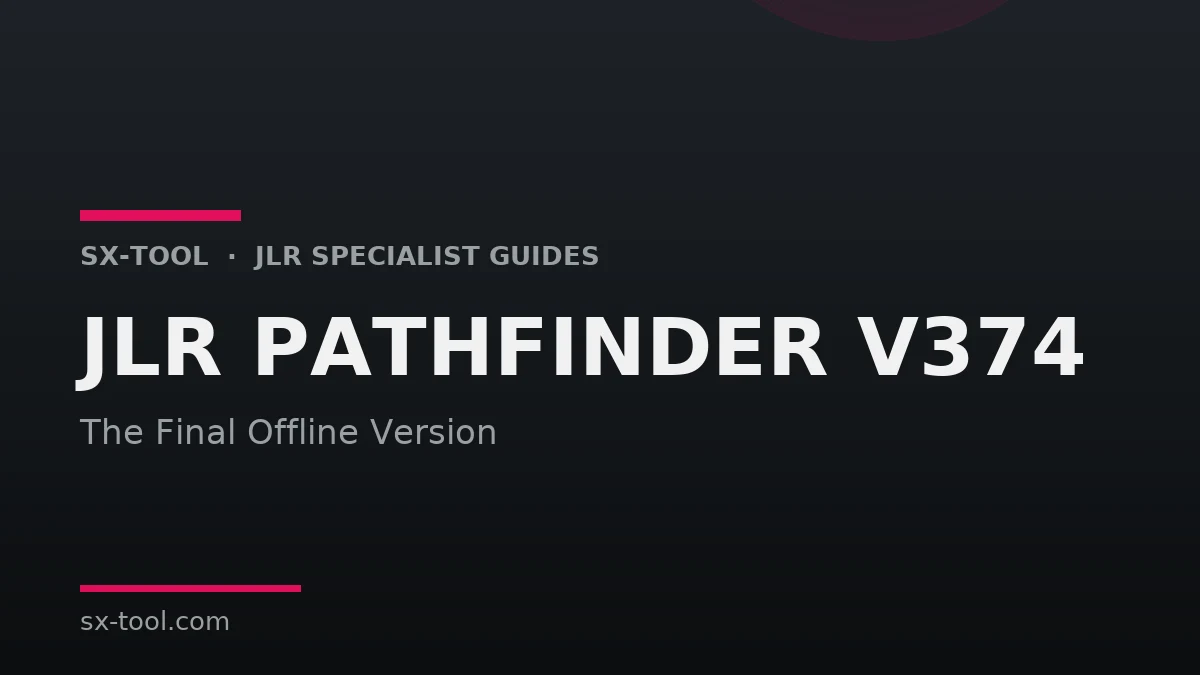 JLR Pathfinder V374 offline version