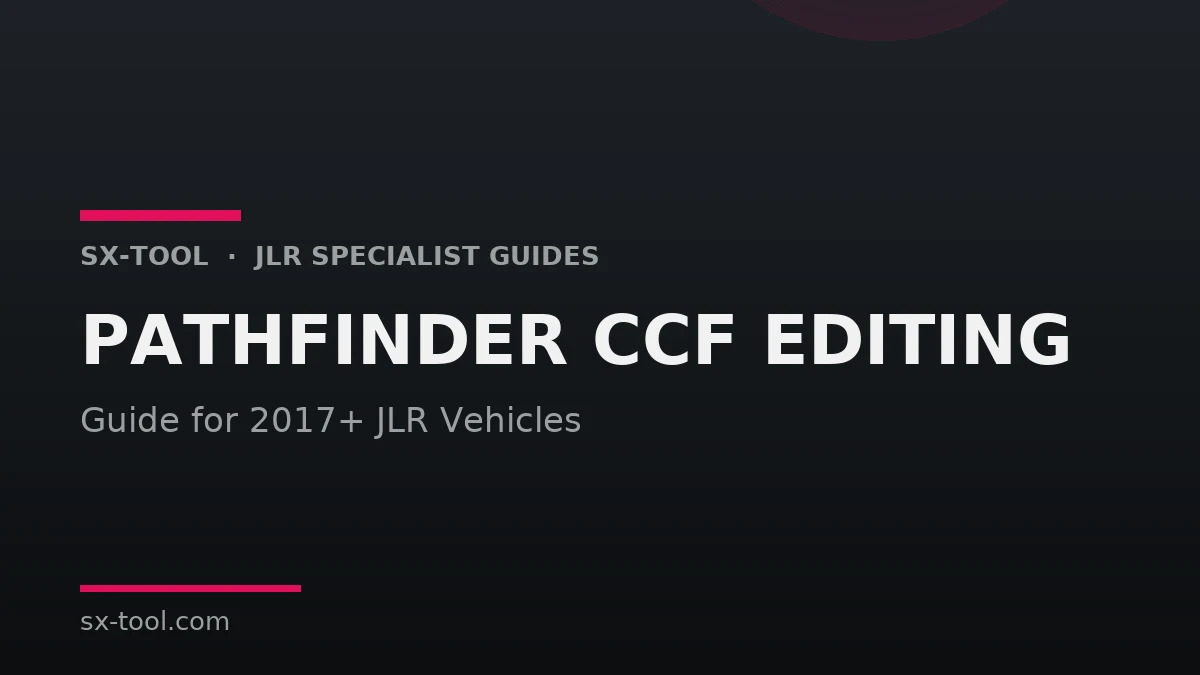 Pathfinder CCF editing guide