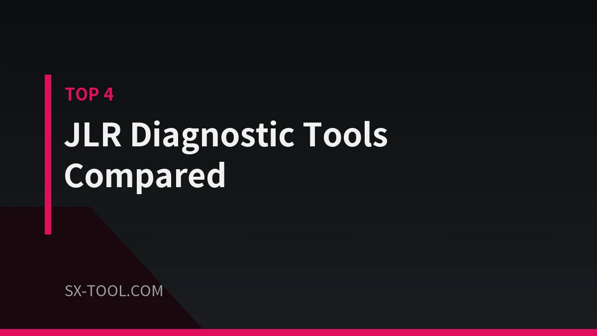 JLR diagnostic tool comparison